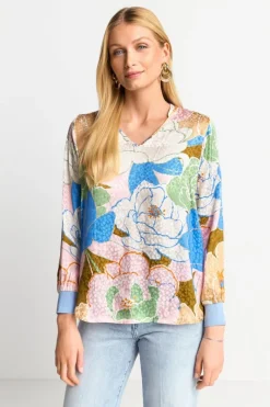 Bluse Mit Floralem Print<Rich & Royal New