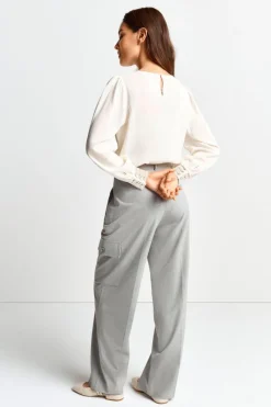 Bluse Mit Manschetten Aus Spitze<Rich & Royal Clearance