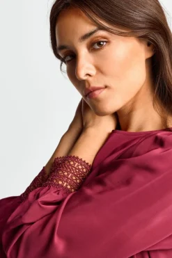 Bluse Mit Manschetten Aus Spitze<Rich & Royal Clearance