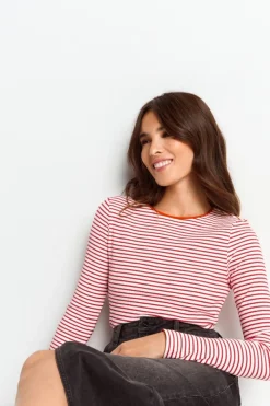 Bodycon-Longsleeve Mit Streifen<Rich & Royal New