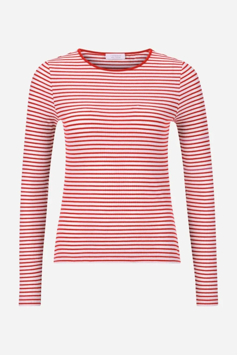 Bodycon-Longsleeve Mit Streifen<Rich & Royal New