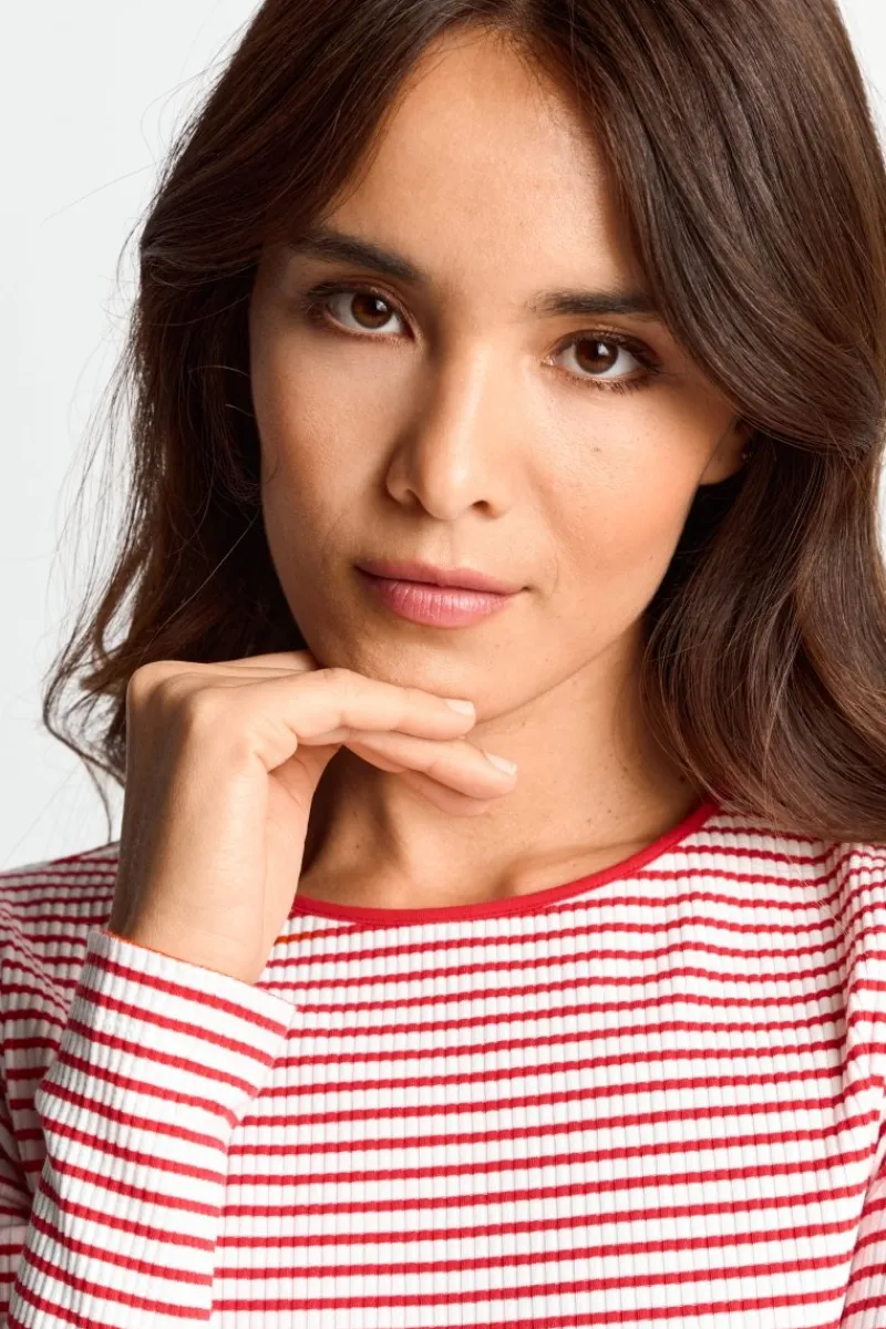 Bodycon-Longsleeve Mit Streifen<Rich & Royal New