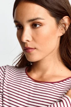 Bodycon-Longsleeve Mit Streifen<Rich & Royal New