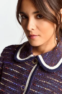 Bouclé-Jacke Mit Bubikragen<Rich & Royal