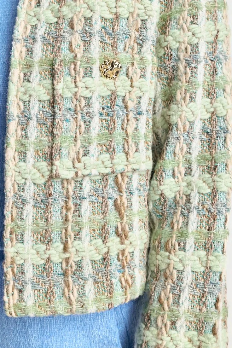 Bouclé-Jacke Mit Rundhalsausschnitt<Rich & Royal Online