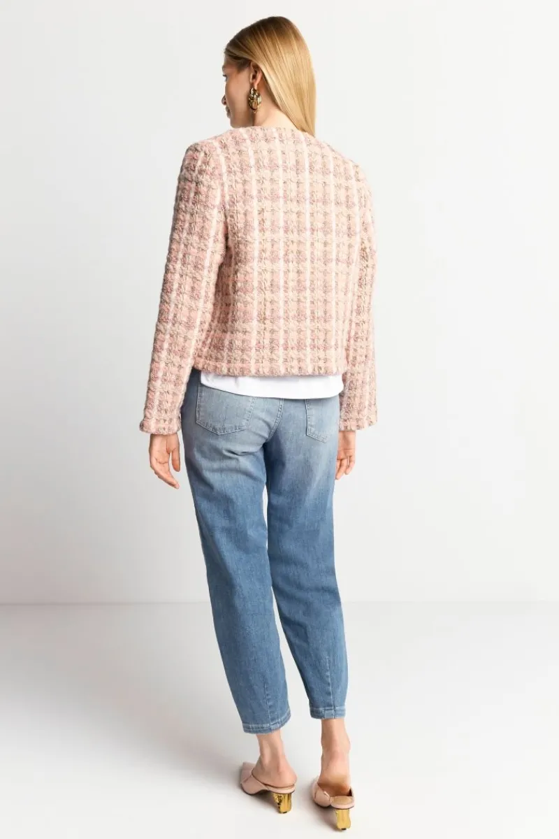 Bouclé-Jacke Mit Rundhalsausschnitt<Rich & Royal Online