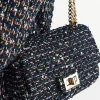 Bouclé-Tasche Mit Goldkette<Rich & Royal Discount