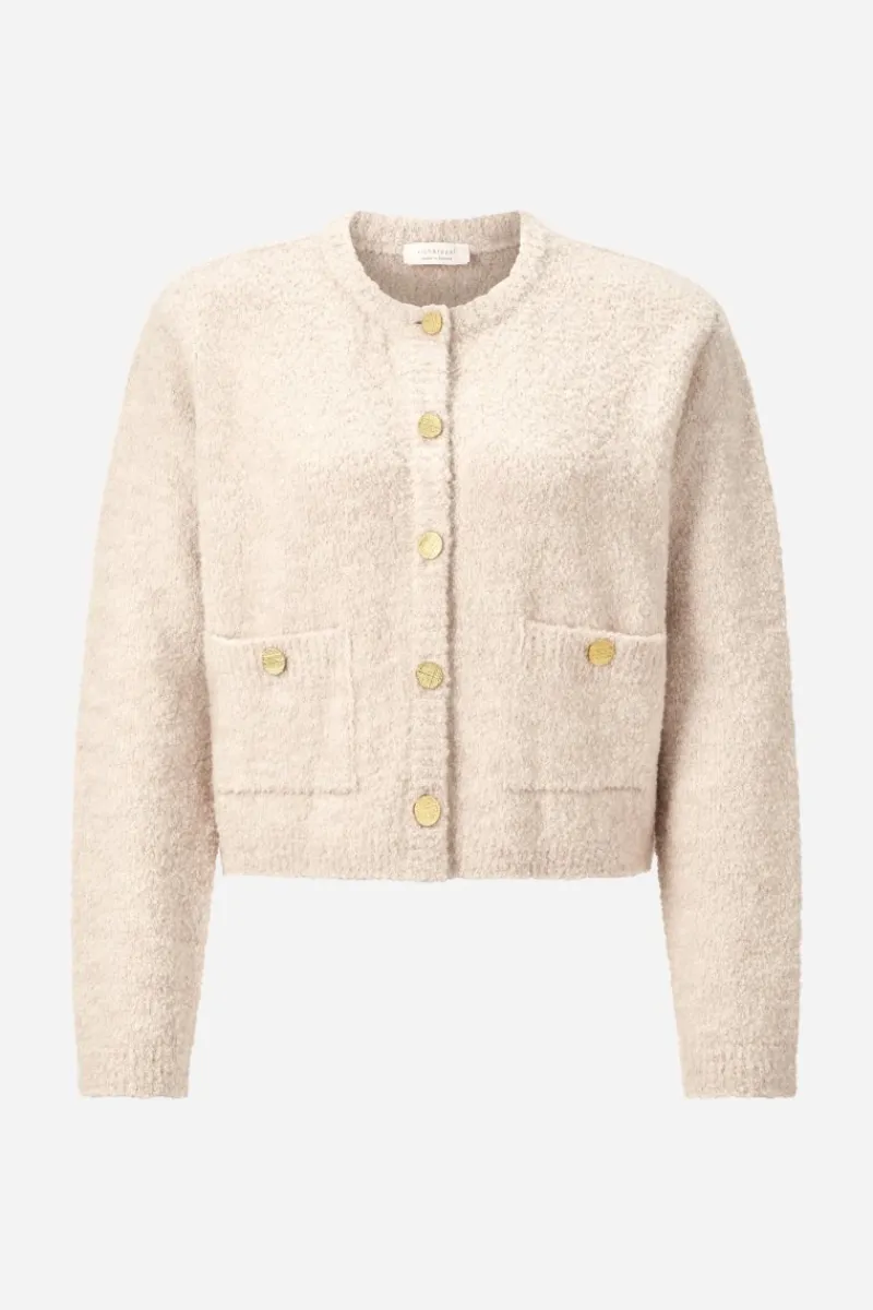 Cardigan Mit Goldfarbenen Knöpfen<Rich & Royal Discount