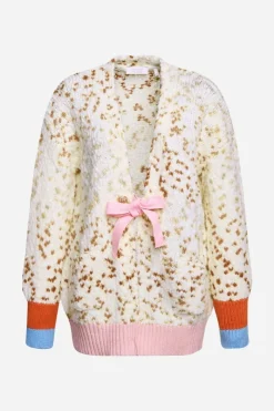 Cardigan Mit Kontrastbündchen Und Schleife<Rich & Royal Sale