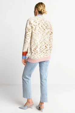 Cardigan Mit Kontrastbündchen Und Schleife<Rich & Royal Sale