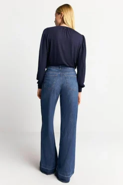 Chiffonbluse Mit Rundhalsausschnitt<Rich & Royal Sale