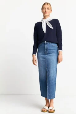 Denim-Rock In Figurnahem Schnitt<Rich & Royal Outlet