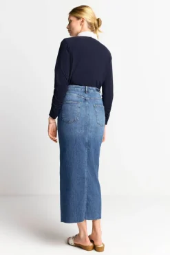 Denim-Rock In Figurnahem Schnitt<Rich & Royal Outlet