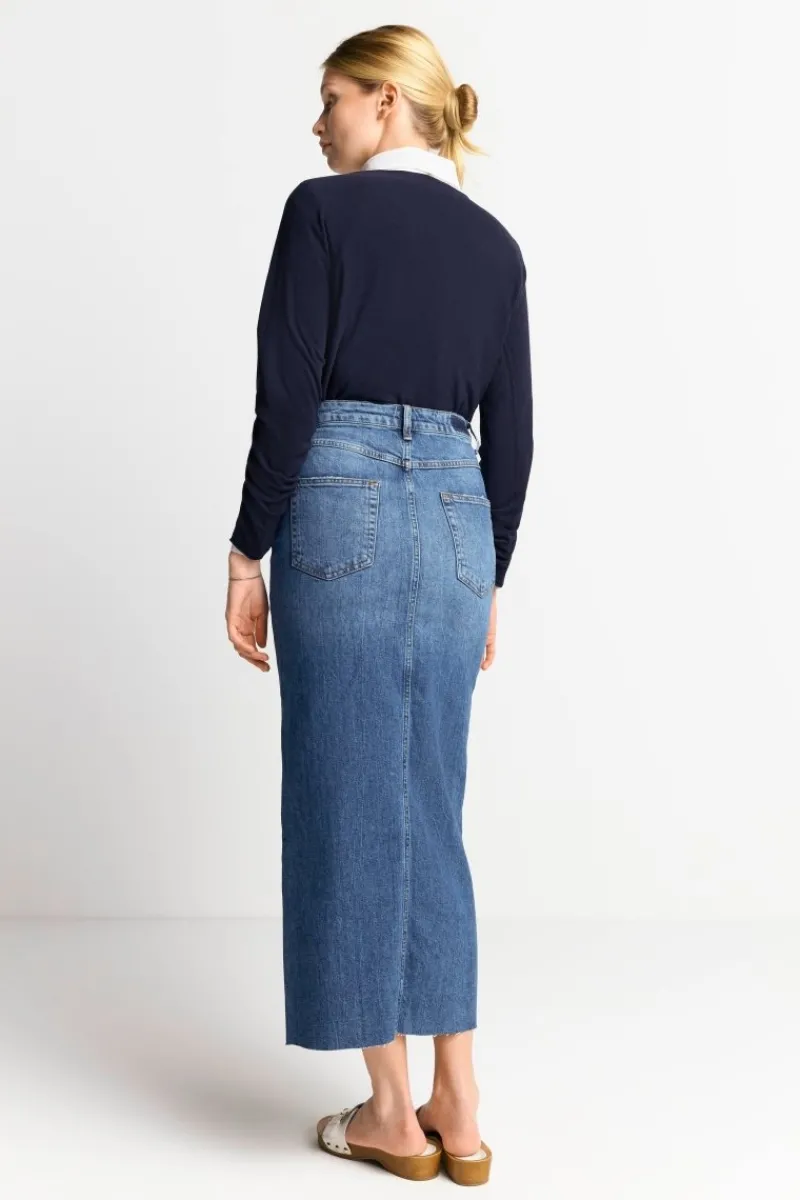 Denim-Rock In Figurnahem Schnitt<Rich & Royal Outlet