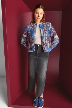 Denim-Rock Mit Schlitz<Rich & Royal