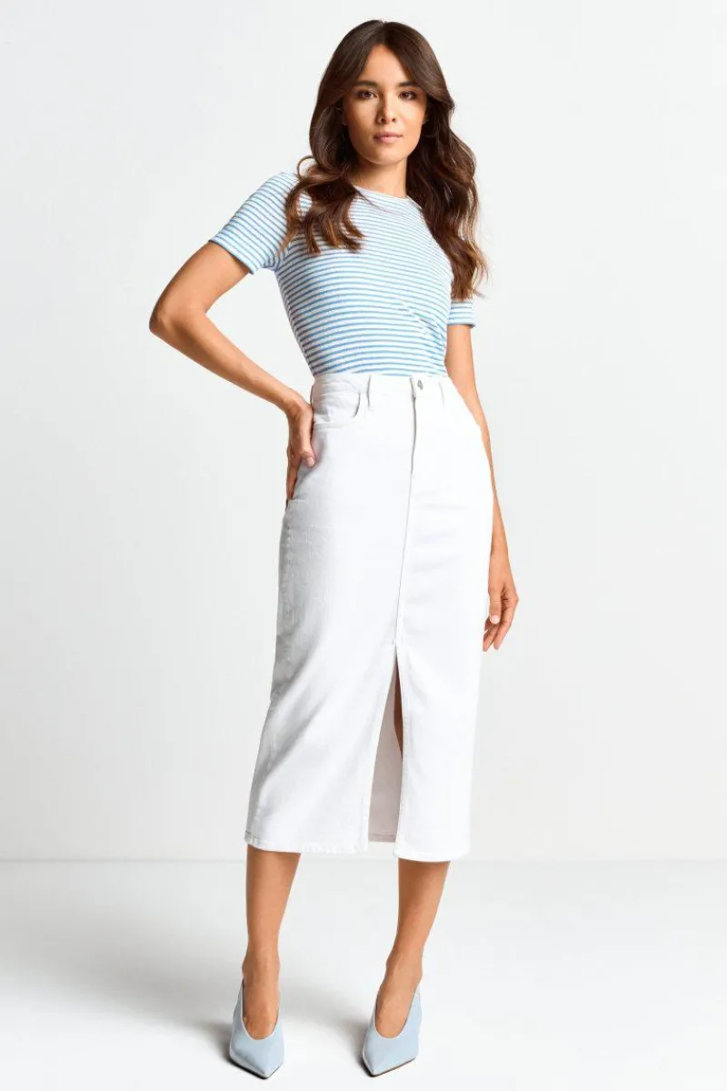 Denim-Rock Mit Schlitz<Rich & Royal Hot