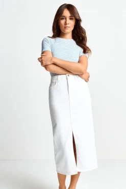 Denim-Rock Mit Schlitz<Rich & Royal Hot