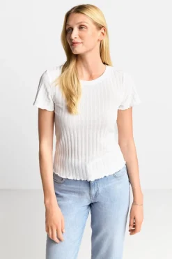 Figurbetontes Rib-Shirt<Rich & Royal Clearance