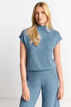 Figurbetontes Top In Crinkle-Optik<Rich & Royal