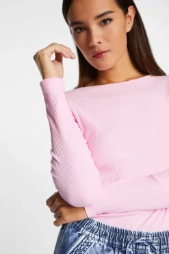 Geripptes Longsleeve<Rich & Royal Outlet