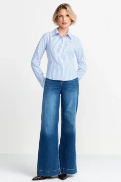 Gestreifte Hemdbluse<Rich & Royal Online