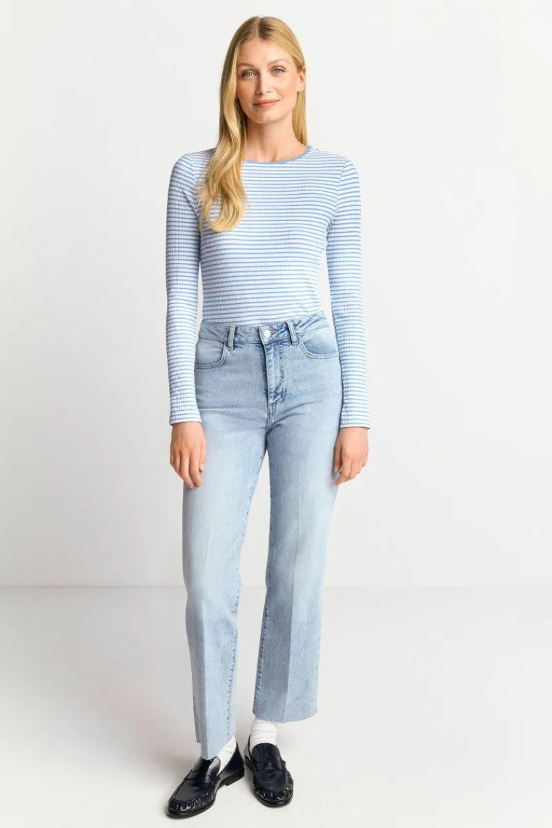 Gestreiftes Rib-Longsleeve<Rich & Royal Clearance