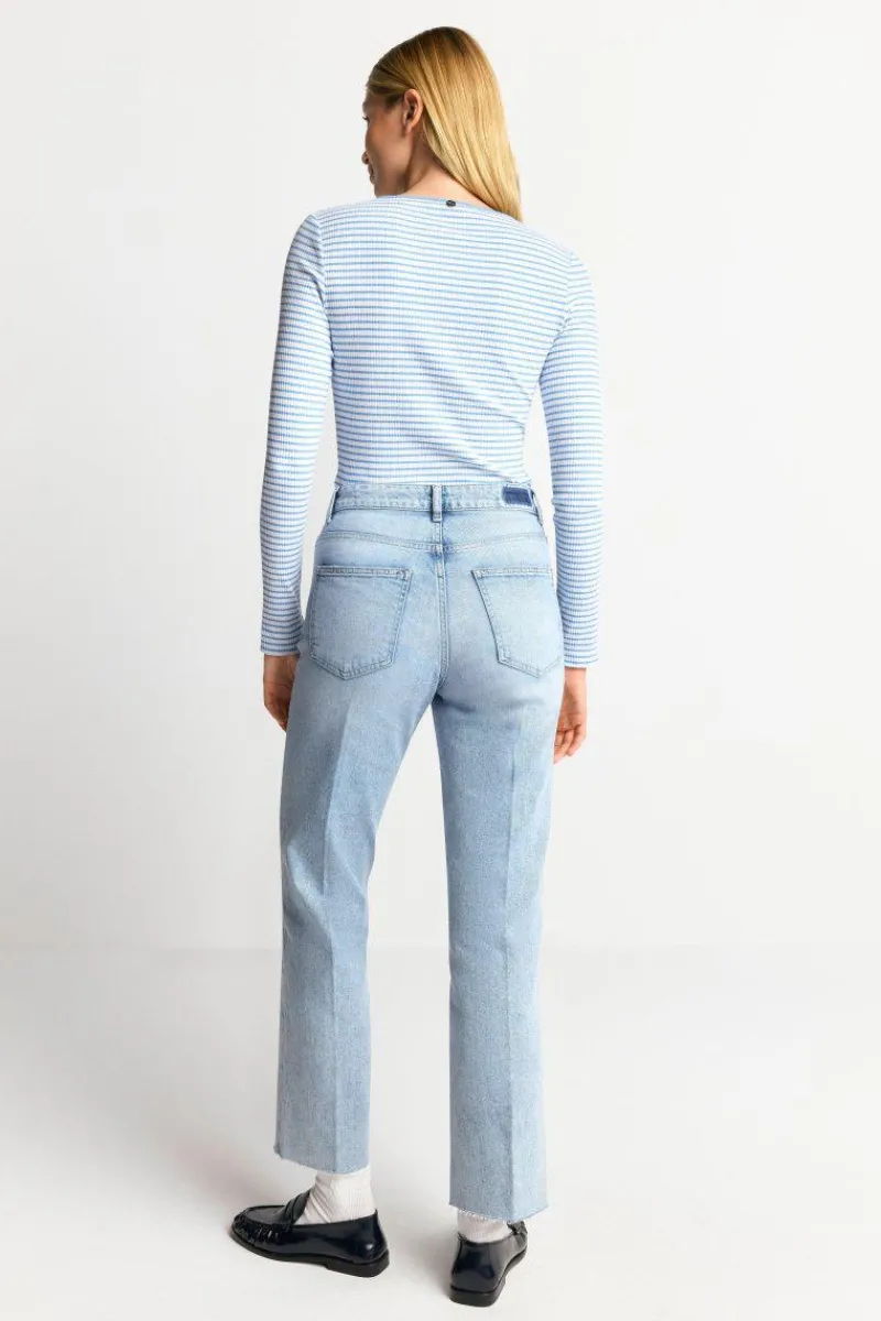 Gestreiftes Rib-Longsleeve<Rich & Royal Clearance