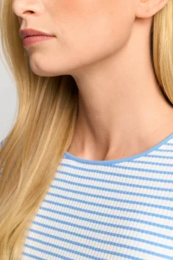 Gestreiftes Rib-Longsleeve<Rich & Royal Clearance