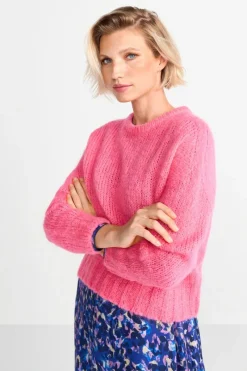 Grobstrickpullover Mit Rundhalsausschnitt<Rich & Royal Best