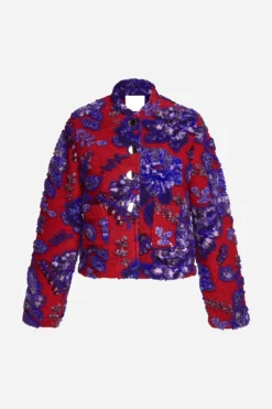 Jacke Mit Floralem Muster<Rich & Royal Discount