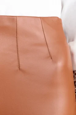 Knöchellange Kunstleder-Leggings<Rich & Royal New