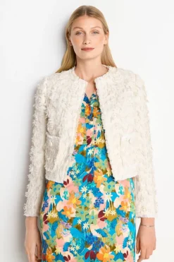 Kurze Jacke Mit Fransiger Struktur<Rich & Royal New