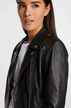 Lederjacke<Rich & Royal Clearance