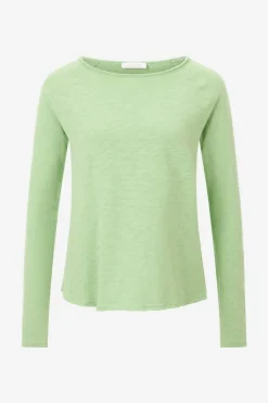 Longsleeve Aus Baumwolle Mit Offenen Kanten<Rich & Royal Sale