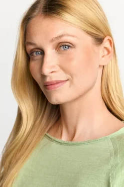 Longsleeve Aus Baumwolle Mit Offenen Kanten<Rich & Royal Sale