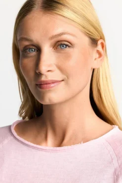 Longsleeve Aus Baumwolle Mit Offenen Kanten<Rich & Royal Sale