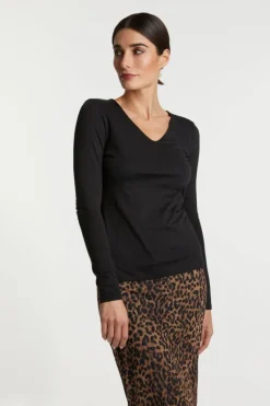 Longsleeve Mit V-Neck<Rich & Royal Hot