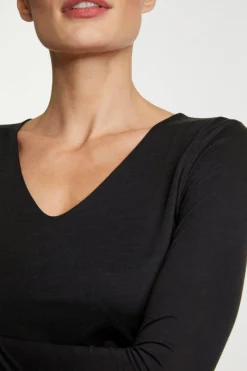 Longsleeve Mit V-Neck<Rich & Royal Hot