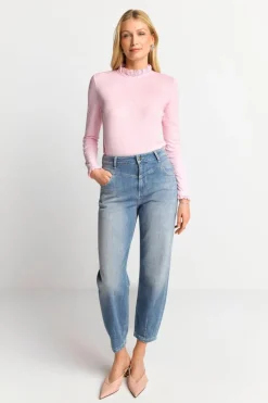 Longsleeve Mit Frill-Kragen<Rich & Royal