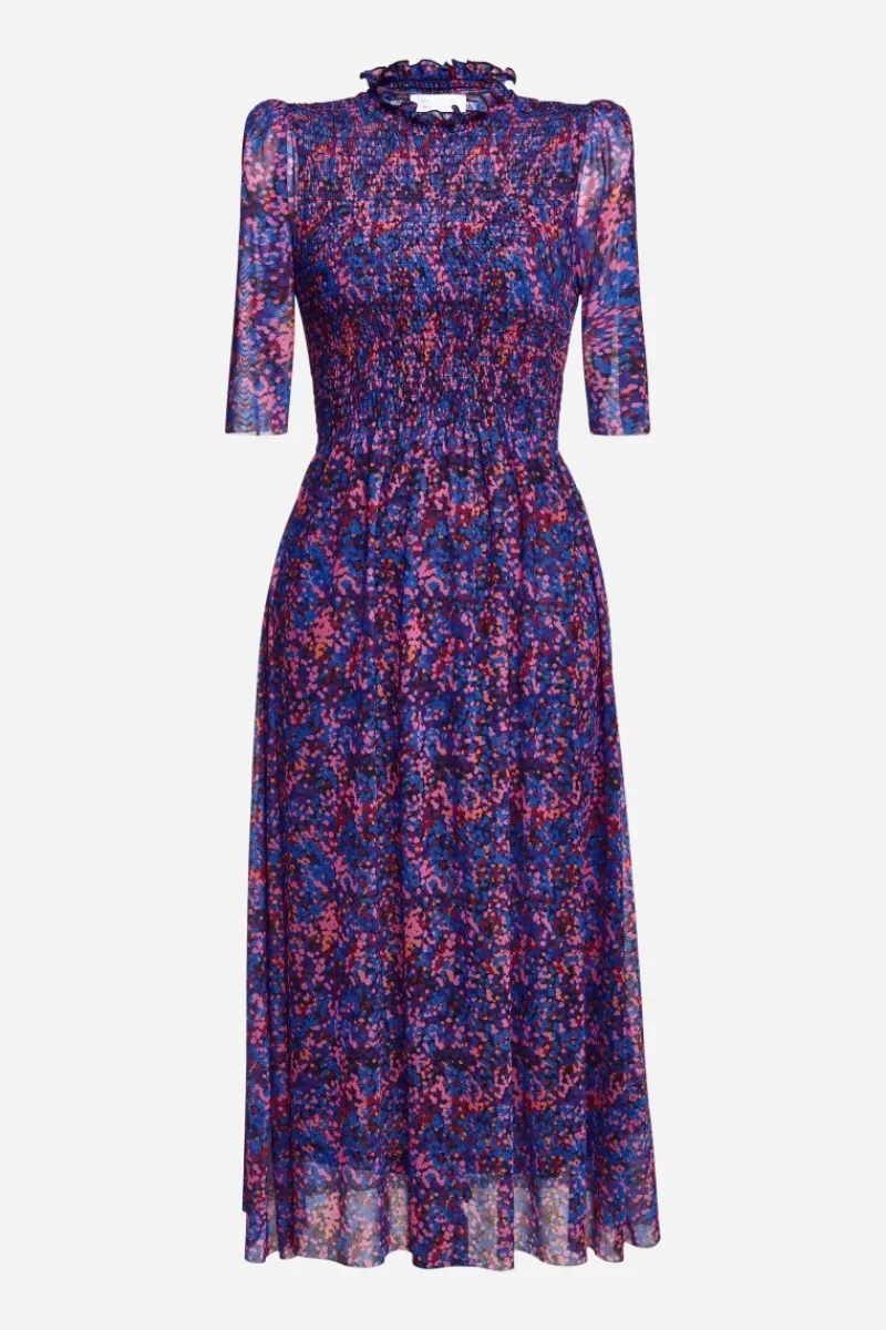 Meshkleid Mit Rüschenkragen<Rich & Royal Sale