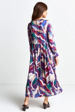 Midikleid Mit Abstraktem Print<Rich & Royal New