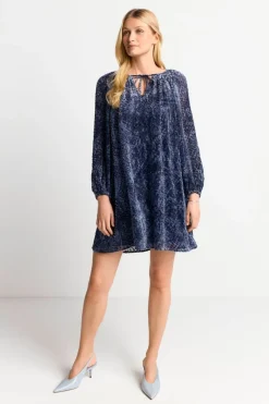 Mini-Blusenkleid Aus Samt<Rich & Royal Best