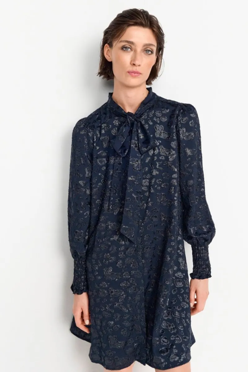 Minikleid Mit Schleifenkragen<Rich & Royal Hot