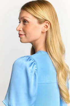 Minikleid Mit Seidigen Puffärmeln<Rich & Royal New