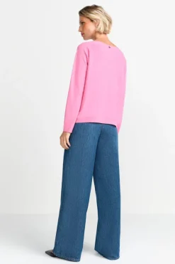 Nahtloser Feinstrickpullover<Rich & Royal Online