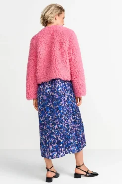 Offene Kunstfelljacke<Rich & Royal New