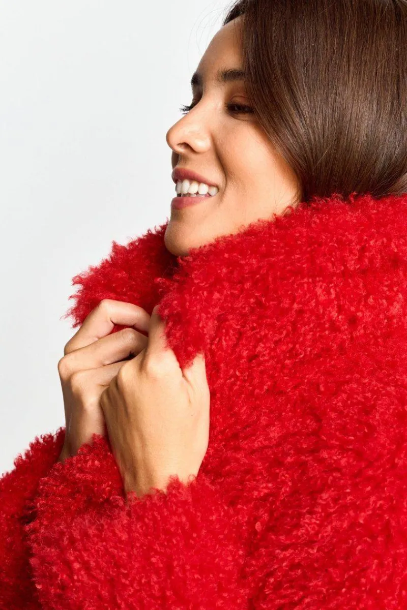 Oversized-Mantel Aus Kustfell<Rich & Royal Hot