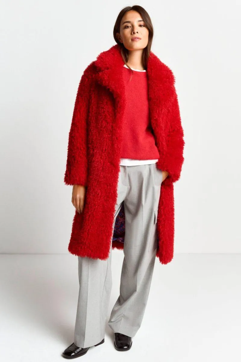 Oversized-Mantel Aus Kustfell<Rich & Royal Hot