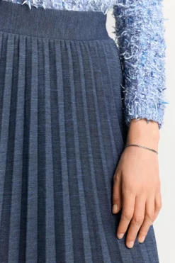 Plisseerock In Denim-Optik<Rich & Royal Hot