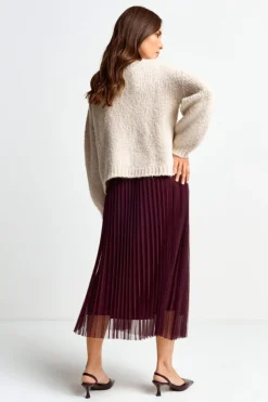 Plisseerock In Midilänge<Rich & Royal Discount